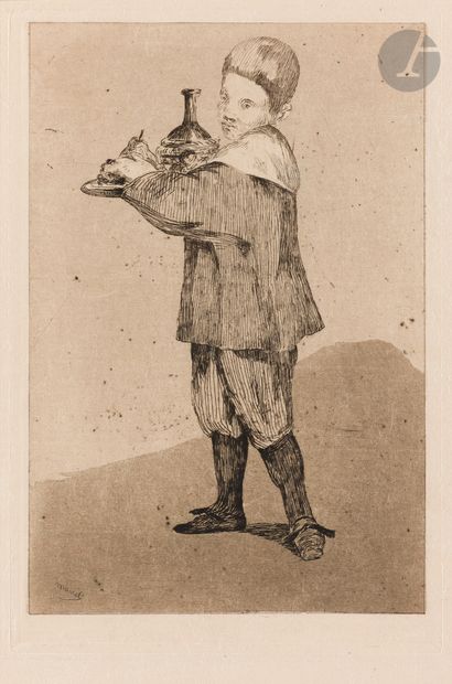 Édouard Manet (1832-1883)
Enfant portant...
