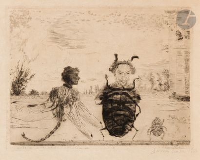 James Ensor (1860-1949)
Insectes singuliers....