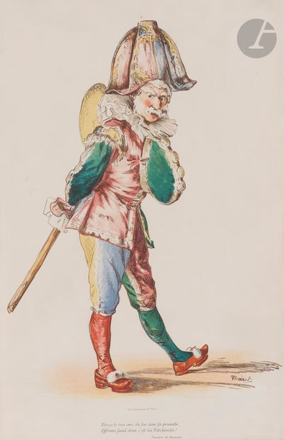Édouard Manet (1832-1883)
Polichinelle. 1874....