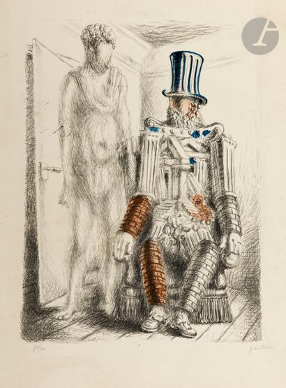 Giorgio de Chirico (1888-1978)
Le Retour...