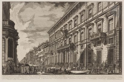 Giambattista Piranesi (1720-1778
)Veduta,...
