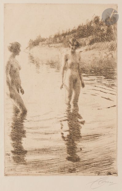 Anders Zorn (suédois, 1860-1920)
Shallow...