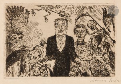 James Ensor (1860-1949)
Les Péchés capitaux....