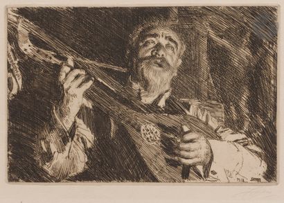 Anders Zorn (suédois, 1860-1920)
Vicke. 1918....