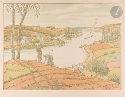 Henri Rivière (1864-1951)
Le Fleuve (Aspects...