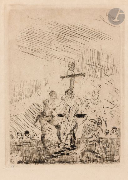 James Ensor (1860-1949)
L’Écorché. 1888....