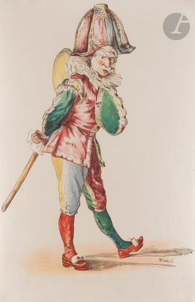 Édouard Manet (1832-1883)
Polichinelle. 1874....