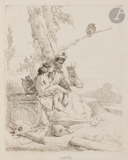 Giambattista Tiepolo (1696-1770)
Le Paysan...