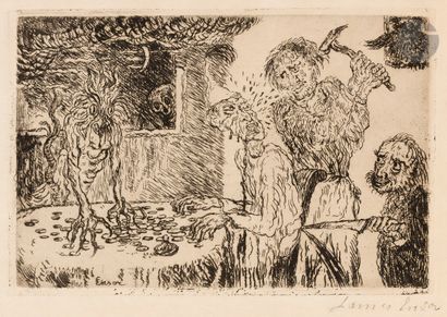 James Ensor (1860-1949)
Les Péchés capitaux....