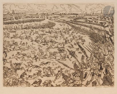 James Ensor (1860-1949)
Bataille des éperons...