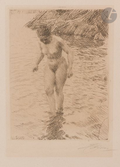 Anders Zorn (suédois, 1860-1920)
Dalarö....