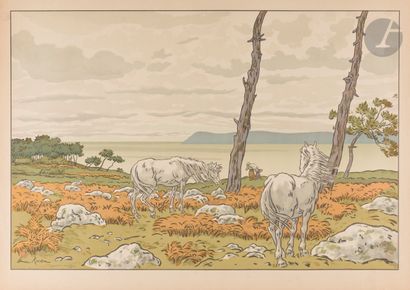 Henri Rivière (1864-1951)
La Baie. (Aspects...