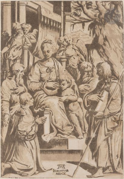 Alessandro Ghandini (XVII c.
)The Virgin...