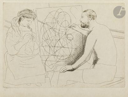 Pablo Picasso (1891-1973)
Peintre et modèle...