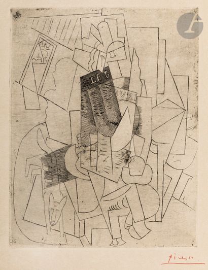 Pablo Picasso (1891-1973)
L’Homme au chien...