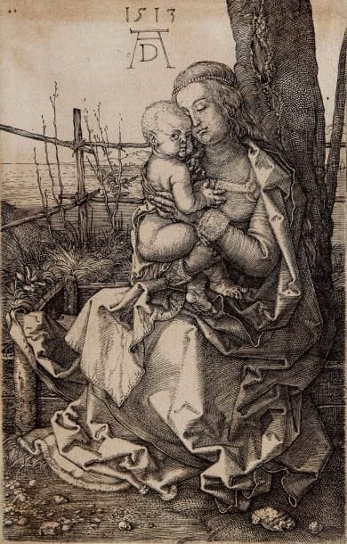 Albrecht Dürer (1471-1528)
La Vierge assise...