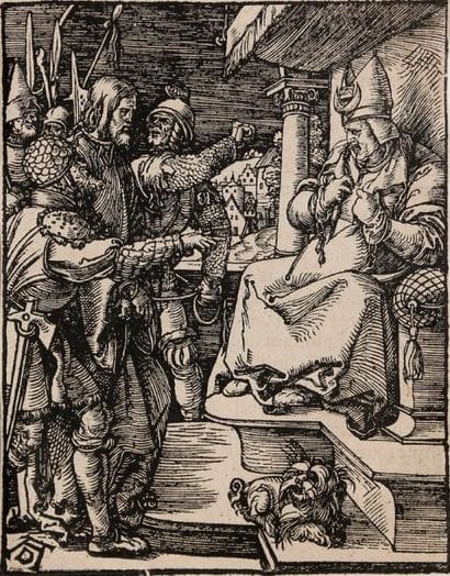 Albrecht Dürer (1471-1528)
Le Christ devant...