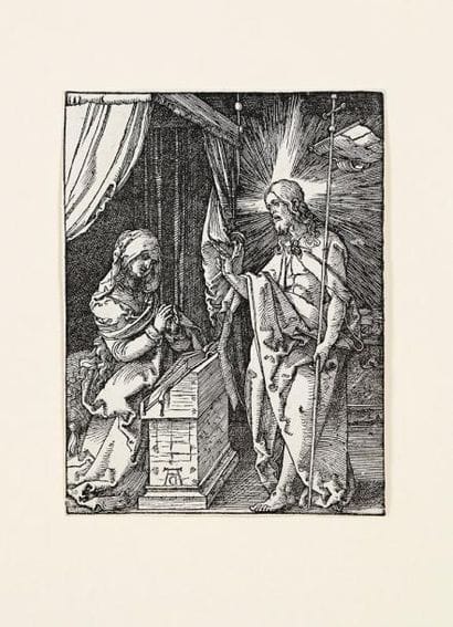 Albrecht Dürer (1471-1528)
Le Christ apparaissant...