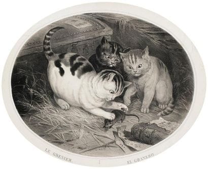 A. M. (Adolphe Mouilleron ?)
Le Grenier /...