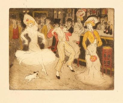 George Bottini (1874-1907)
Le Cake Walk au...