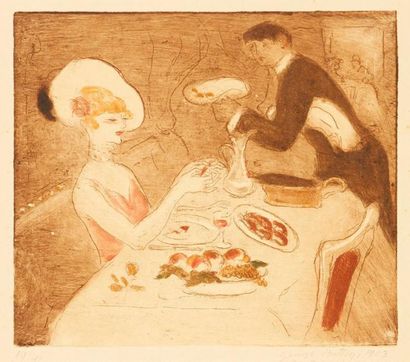 George Bottini (1874-1907)
La Soupeuse. 1903....