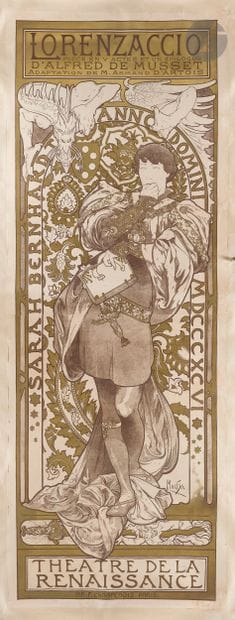 
Alphonse MUCHA (1860-1939)



Lorenzaccio,...