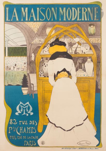 Maurice BIAIS (1872-1926)
La Maison Moderne
Chromolithographie....