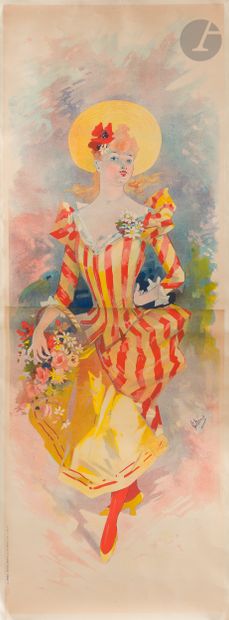 Jules Chéret (1836-1932)
Sagot, 1891. (Avant...