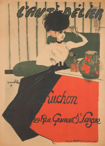 Jacques VILLON (Gaston Duchamp, 1875-1963)
L’Anti-bélier,...