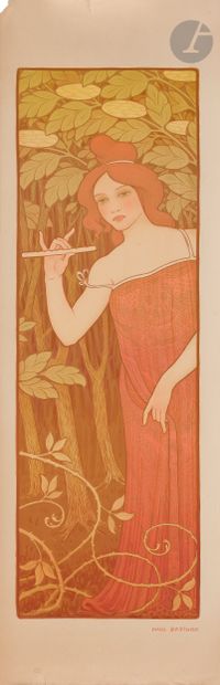 Paul Émile BERTHON (1872-1909)
Le Pipeau,...