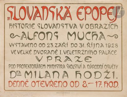 Alphonse MUCHA (1860-1939)
Slava épique,...