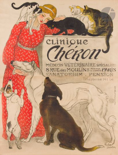 Théophile Alexandre STEINLEN (1859-1923)
Clinique...