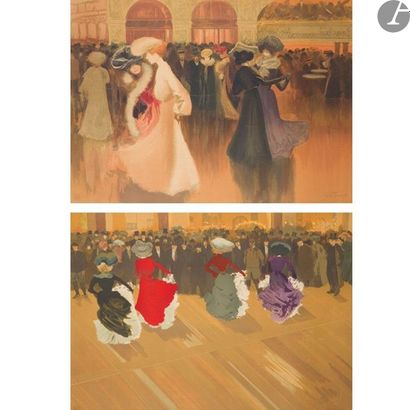 Abel TRUCHET (1857-1918)
Les Danseuses –...