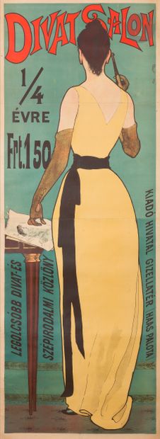 Maurice RÉALIER-DUMAS (1860-1928)
Divat Salon
Chromolithographie...