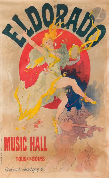 Jules Chéret (1836-1932)
Eldorado, 1894
Chromolithographie....