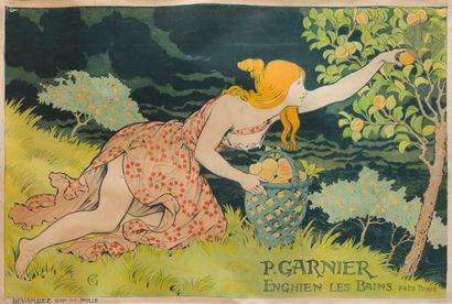 Eugène Samuel GRASSET (1841-1917)
L’Abricotine,...