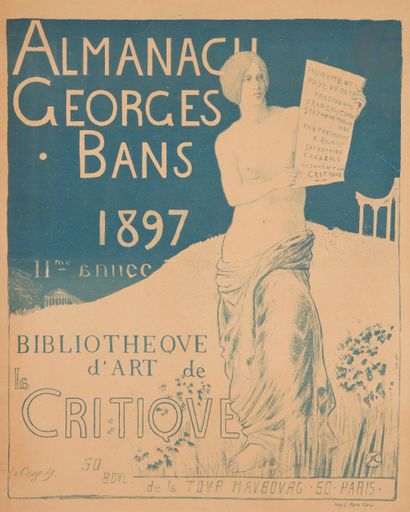 
Un lot d’affiches éditées pour La Critique,...