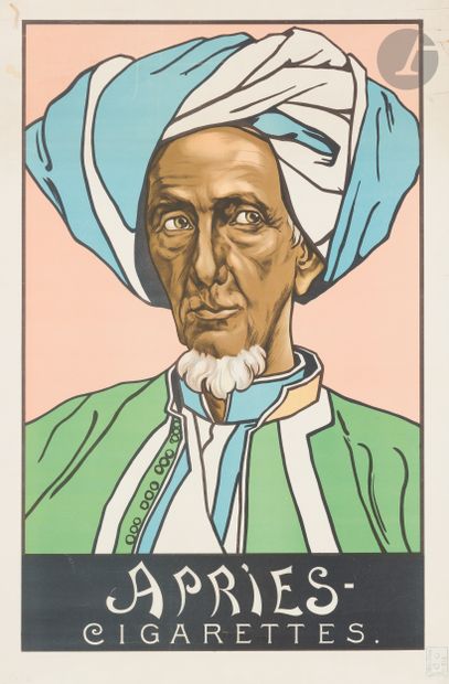 ANONYME
Apries cigarettes
Chromolithographie...