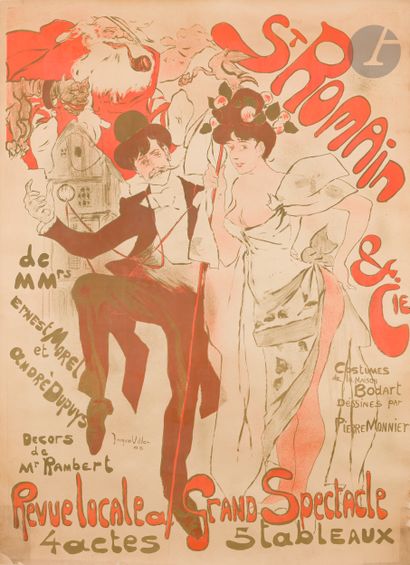 Jacques VILLON (1875-1963)
St Romain & Cie
Chromolithographie....