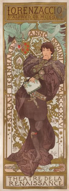 
Alphonse MUCHA (1860-1939)



Lorenzaccio,...