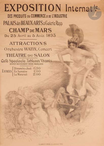 
 Adolphe WILLETTE (1857-1926)

 Exposition...