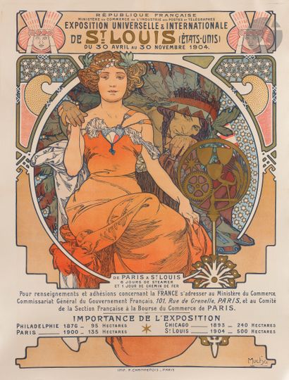 Alphonse MUCHA (1860-1939)
Exposition internationale...