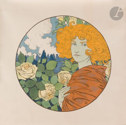 Eugène Samuel GRASSET (1841-1917)
Jalousie,...