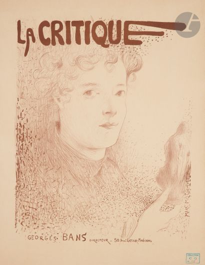 
Un lot d’affiches éditées pour La Critique,...