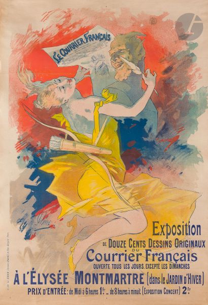 Jules Chéret (1836-1932)
Le Courrier français,...