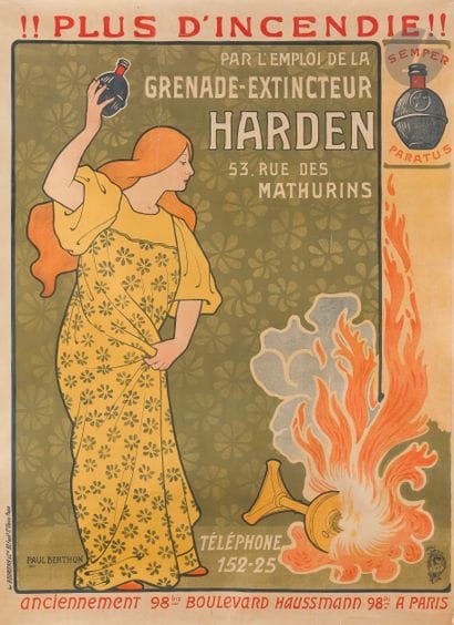 Paul Émile BERTHON (1872-1909)
Harden, la...