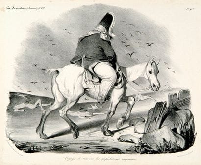 H. DAUMIER
Voyage à travers les populations...
