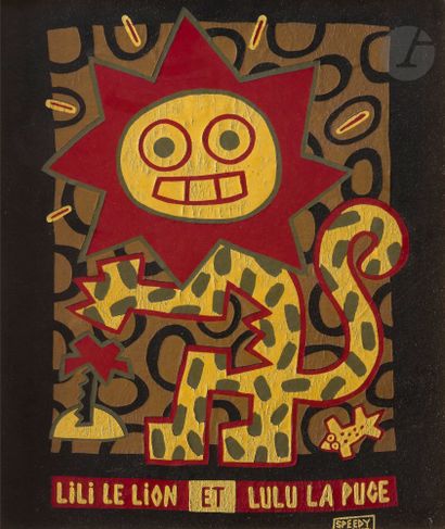 SPEEDY GRAPHITO (né en 1961)
Lili le lion...