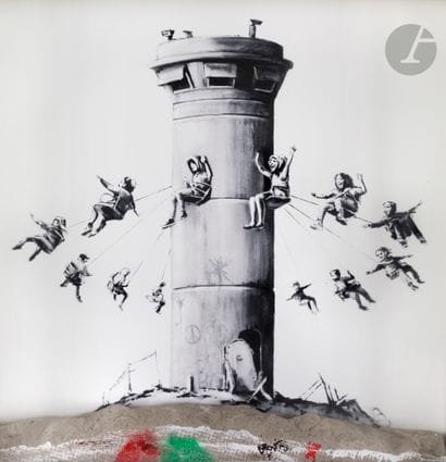 BANKSY [britannique] (né en 1974)
The Walled...