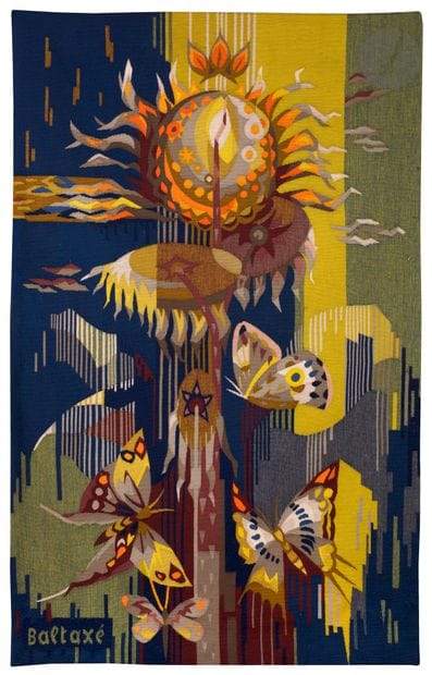 
Simone BALTAXÉ (1925-2009)



Fleurs et...